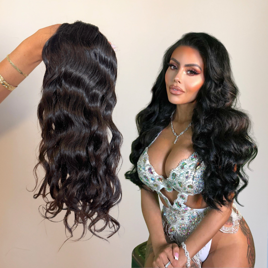 BEL-HAIR PRO / Temple Luxe™ · Soft Wave 2B / Machine Weft · Double Drawn