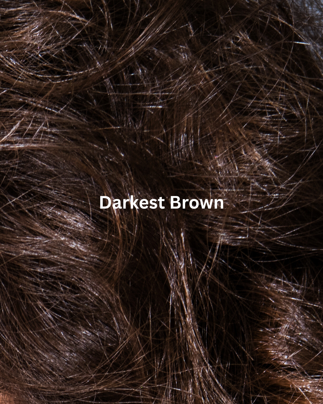 22" Beach Wavy Machine Weft Darkest Brown