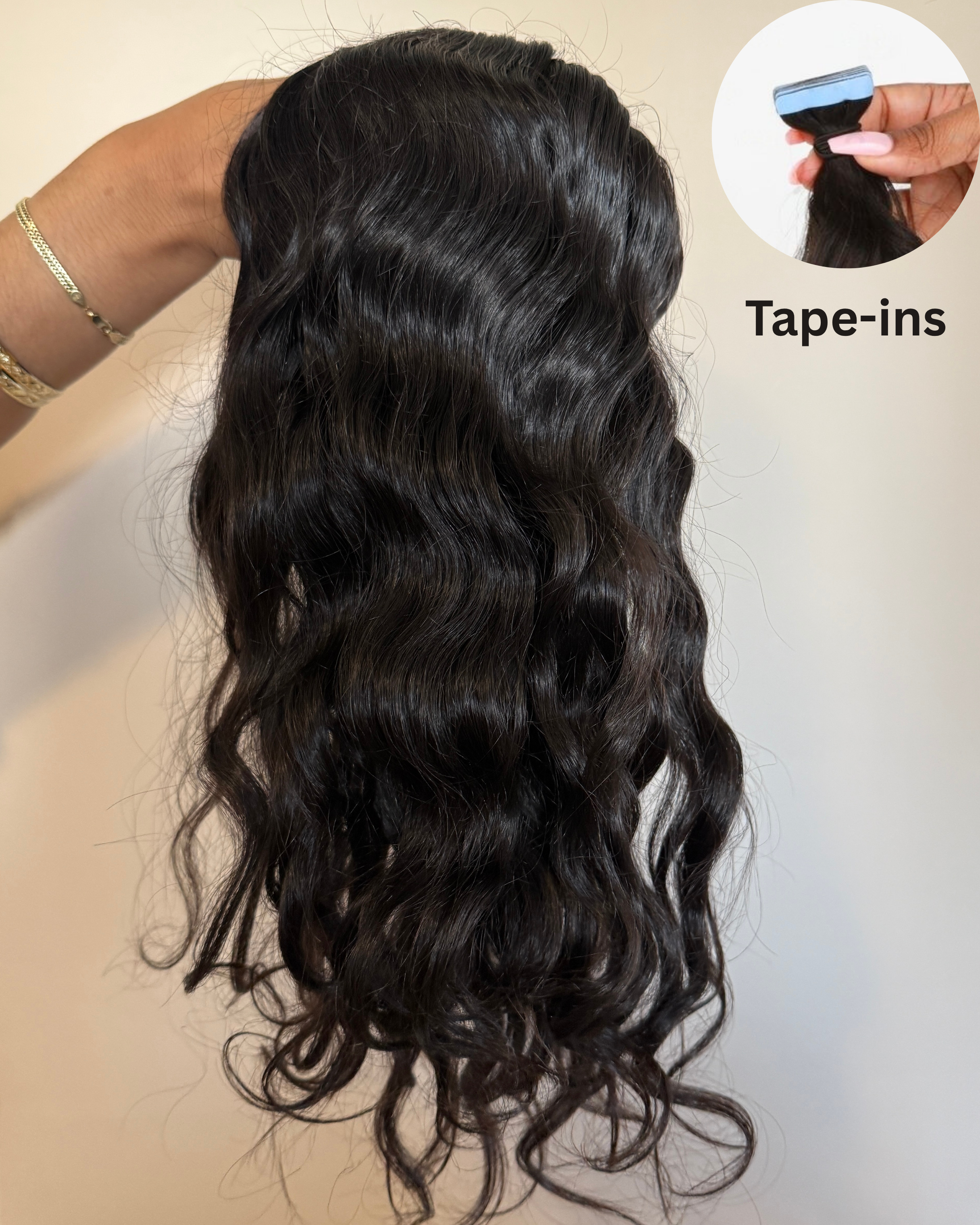 Temple Luxe Soft Wave (2A–2B)TAPE-INS (100g)