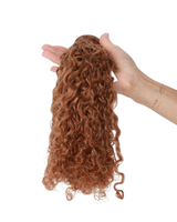 (Unraveled) 22" Ginger Island Curly Genius Weft