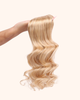 120g 22" Sea Wave Classic Clip-in Honey Blonde / Lightest Blonde