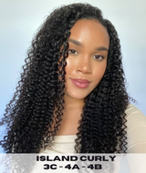 island curly extensions