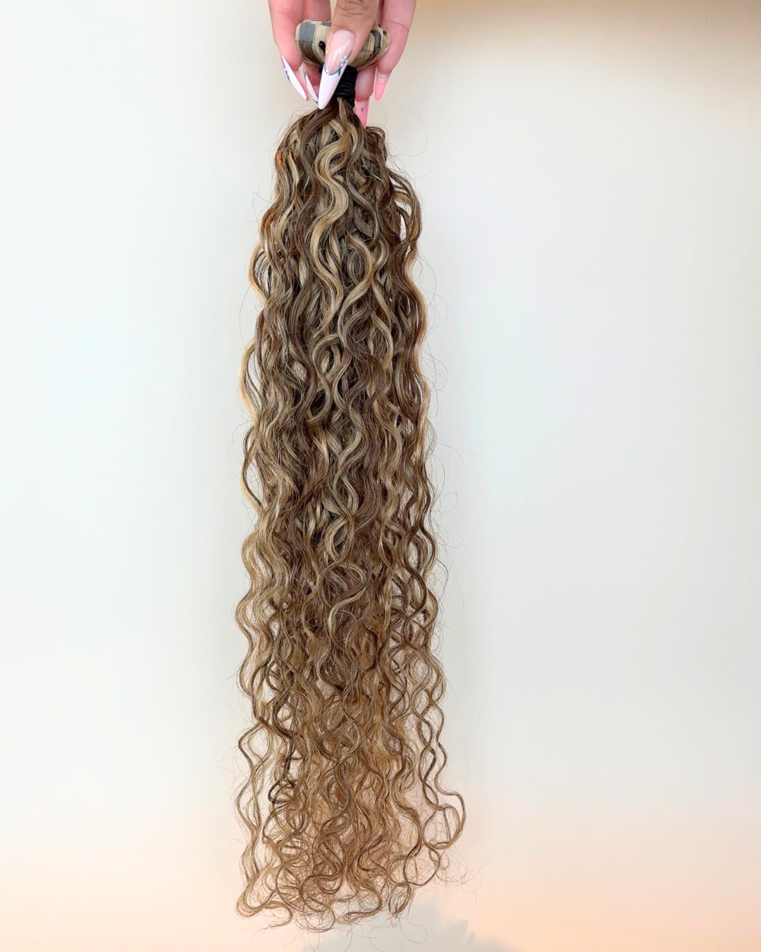 (2) 50g 22" Custom Exotic Curly Tape-in 4/27