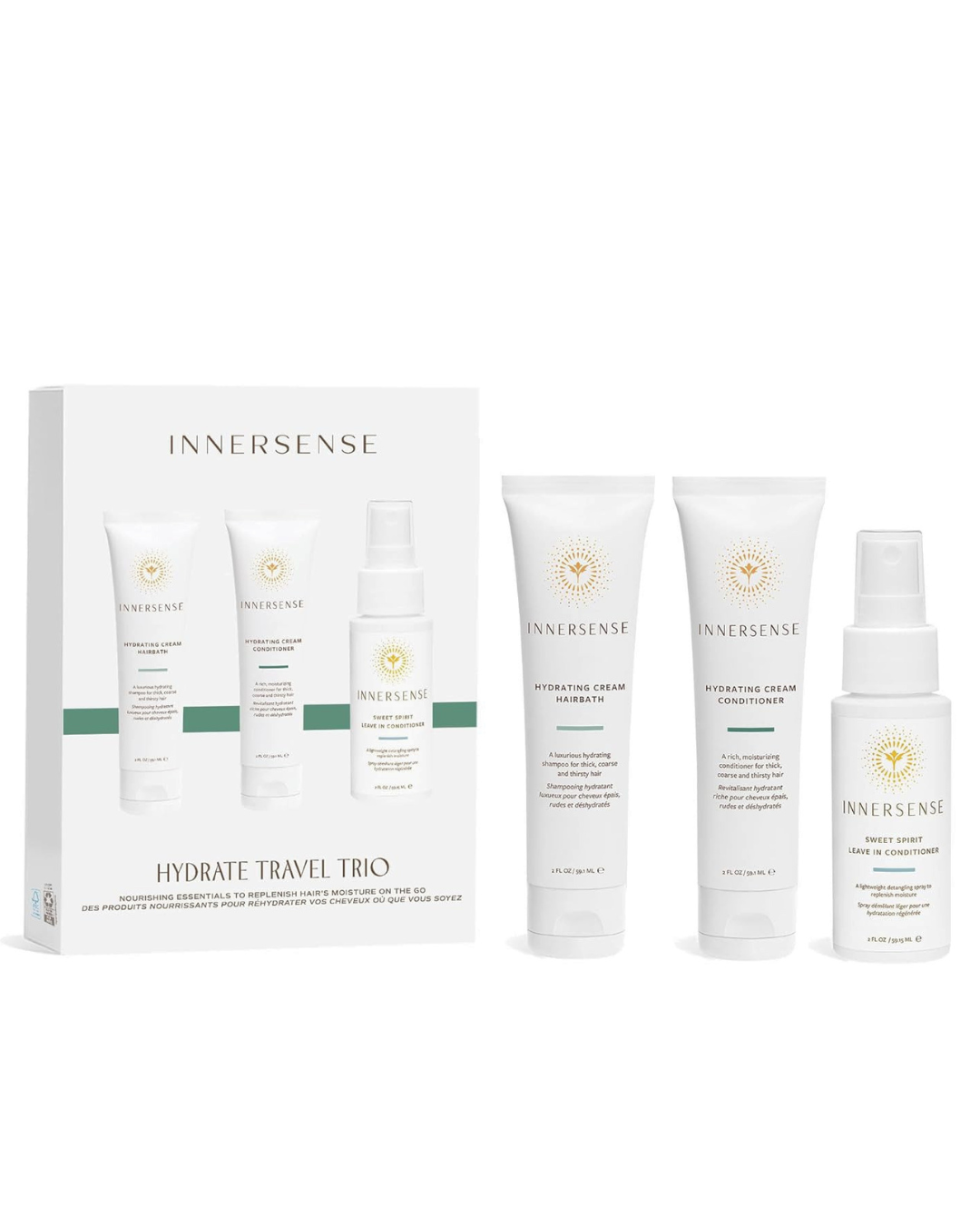 Innersense Hydration Trio Travel Kit