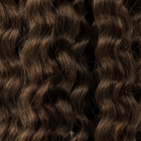 22" Exotic Curly Genius Weft Dark Brown #2