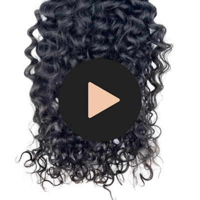 Exotic Curly 120g Classic Clip-in Set - Natural Black  & Dark Brown