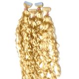 Lightest Blonde Tape-in Extensions