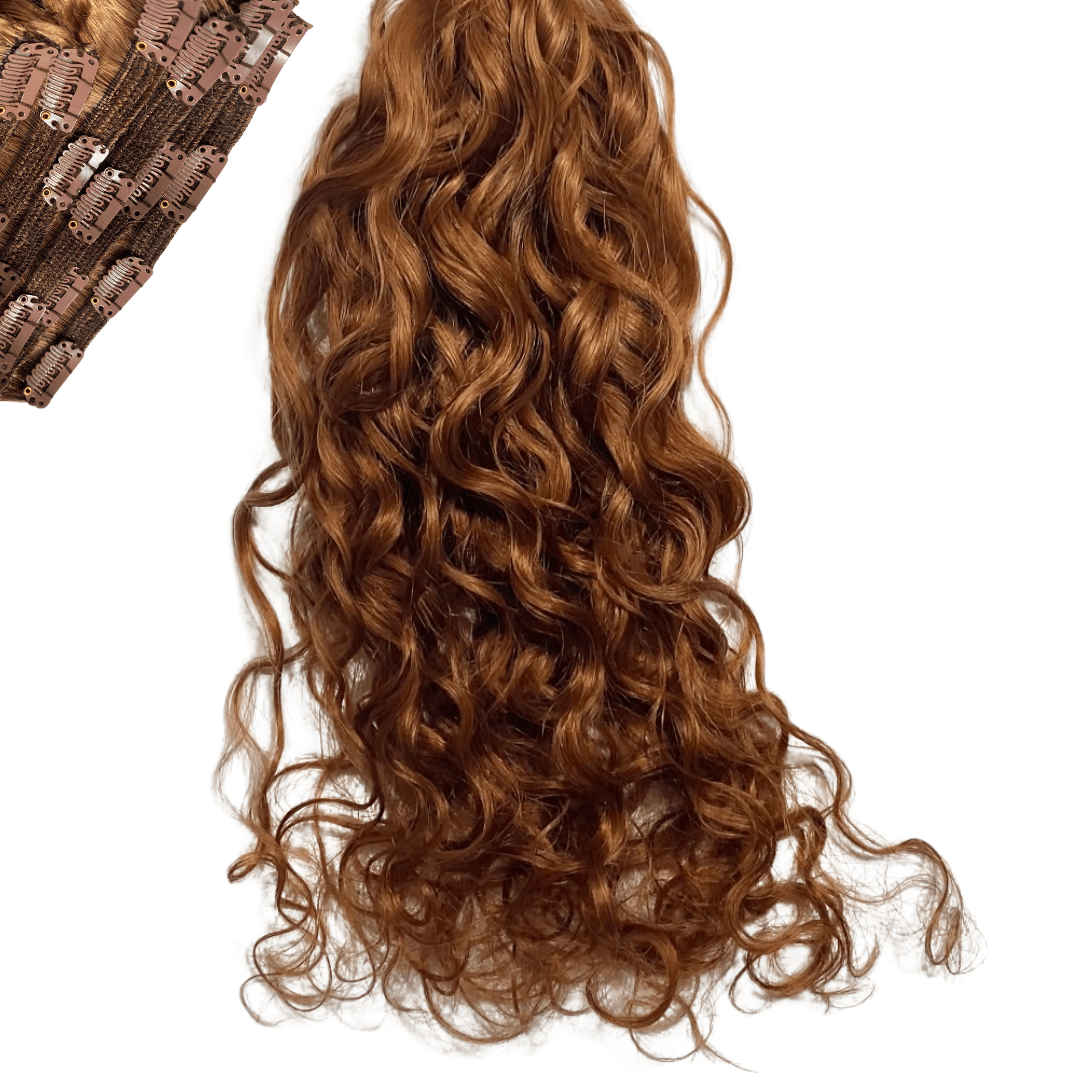 Beach Wavy 'Ginger' Clip-in Extensions