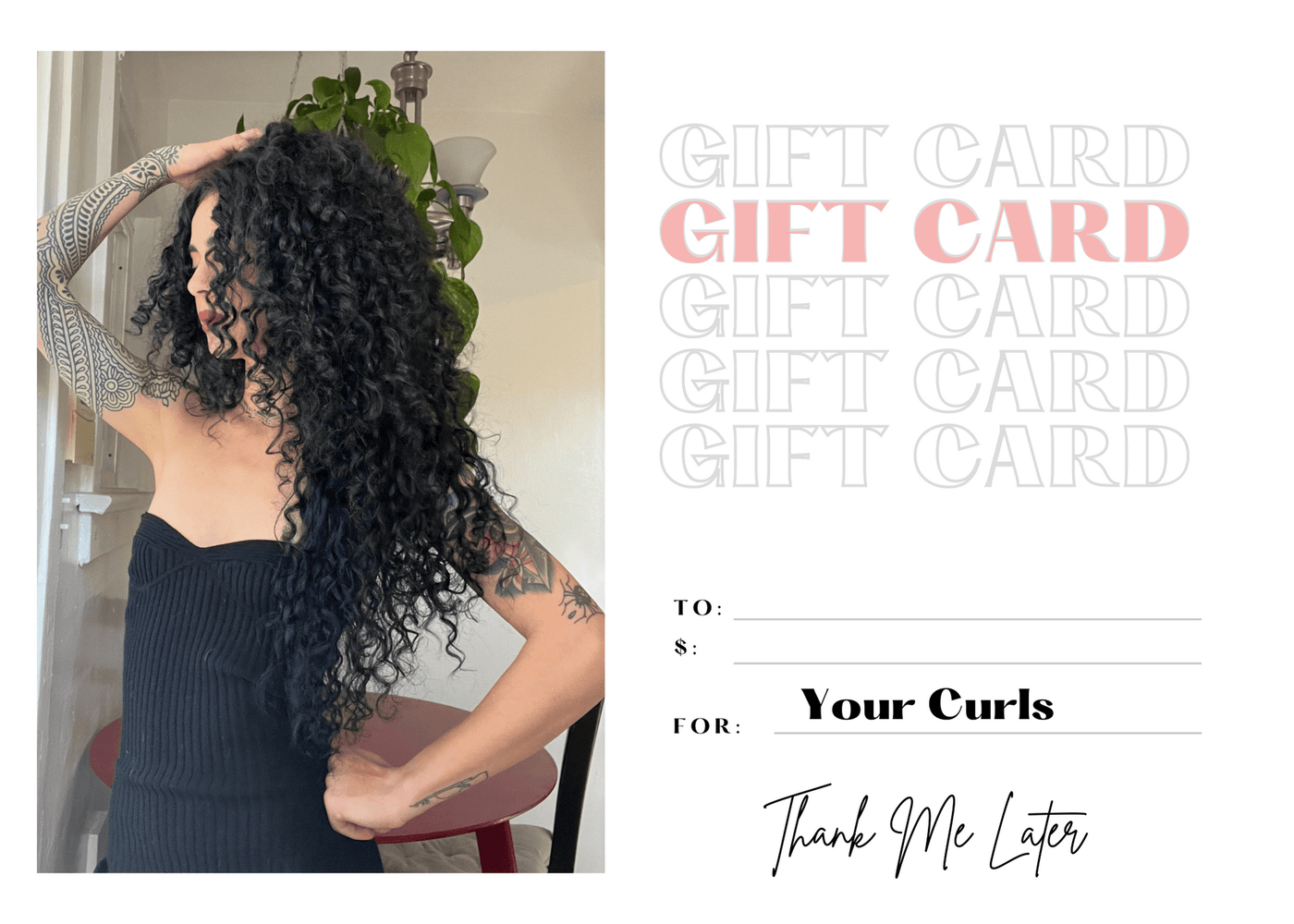 Curly Gift Card